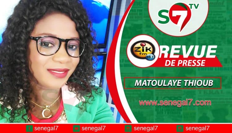 REVUE DE PRESSE (WOLOF) DE ZIK FM DU MARDI 22 AOÛT 2023 AVEC MANTOULAYE ...